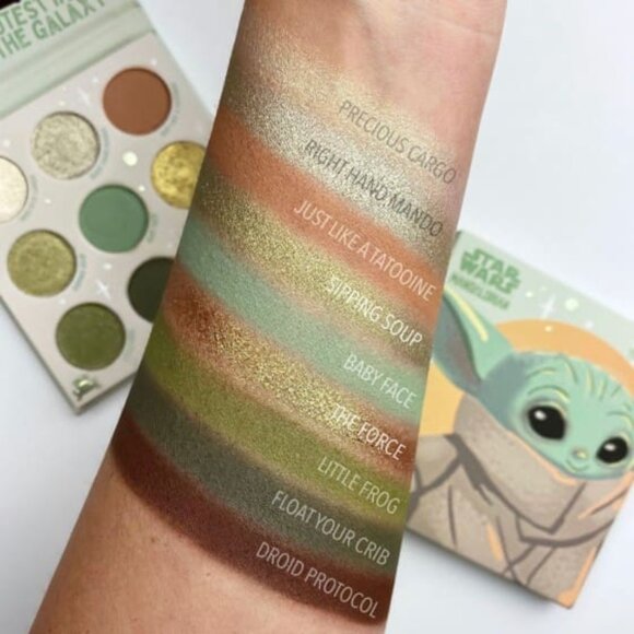 Star Wars x ColourPop The Child Eyeshadow Palette - Picture 5 of 5